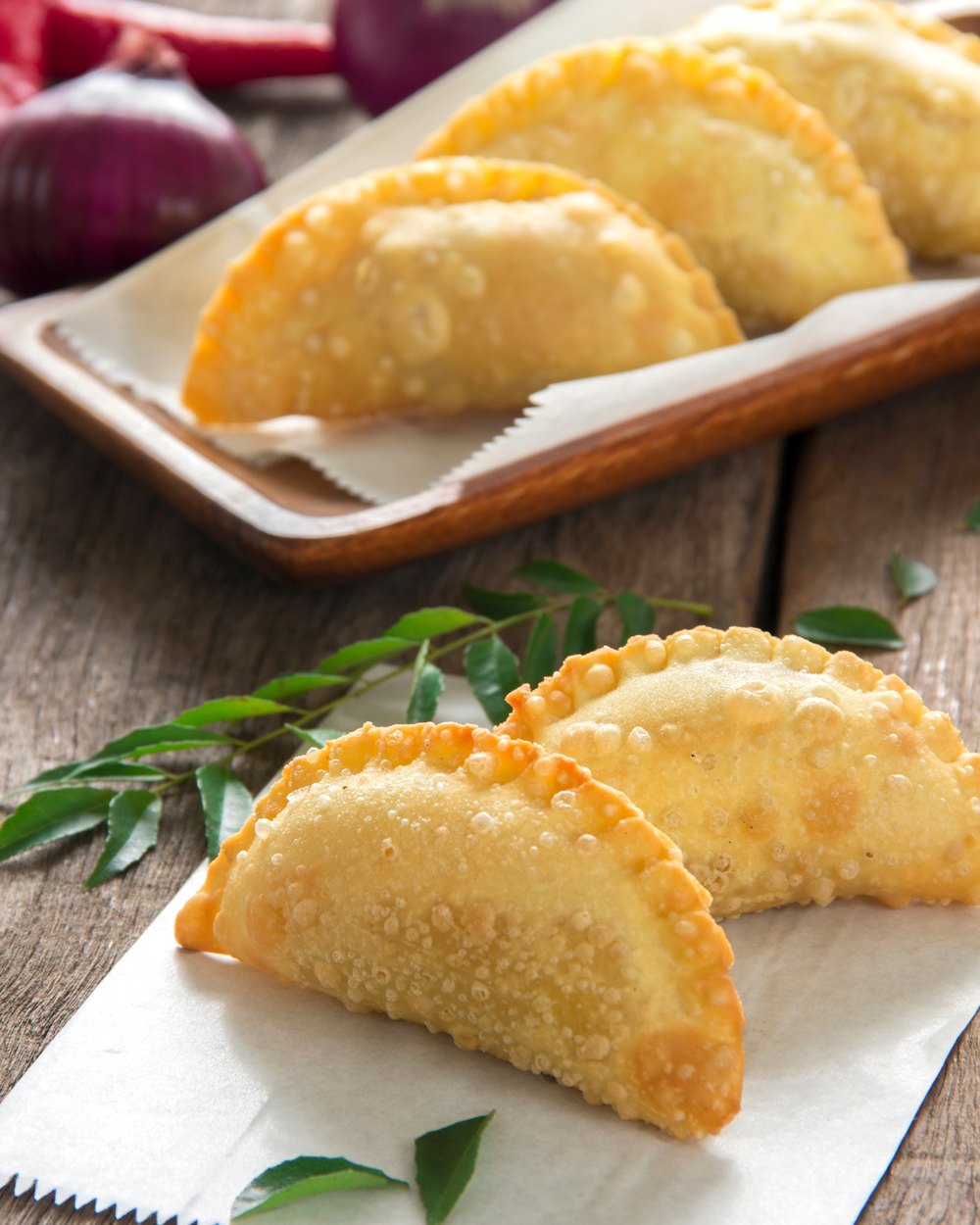 Karipap curry puffs